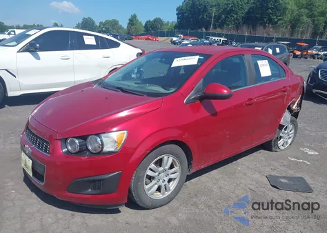 2012 Chevrolet Sonic Lt из США, поврежденный, VIN 1G1JD5SB7C4224456